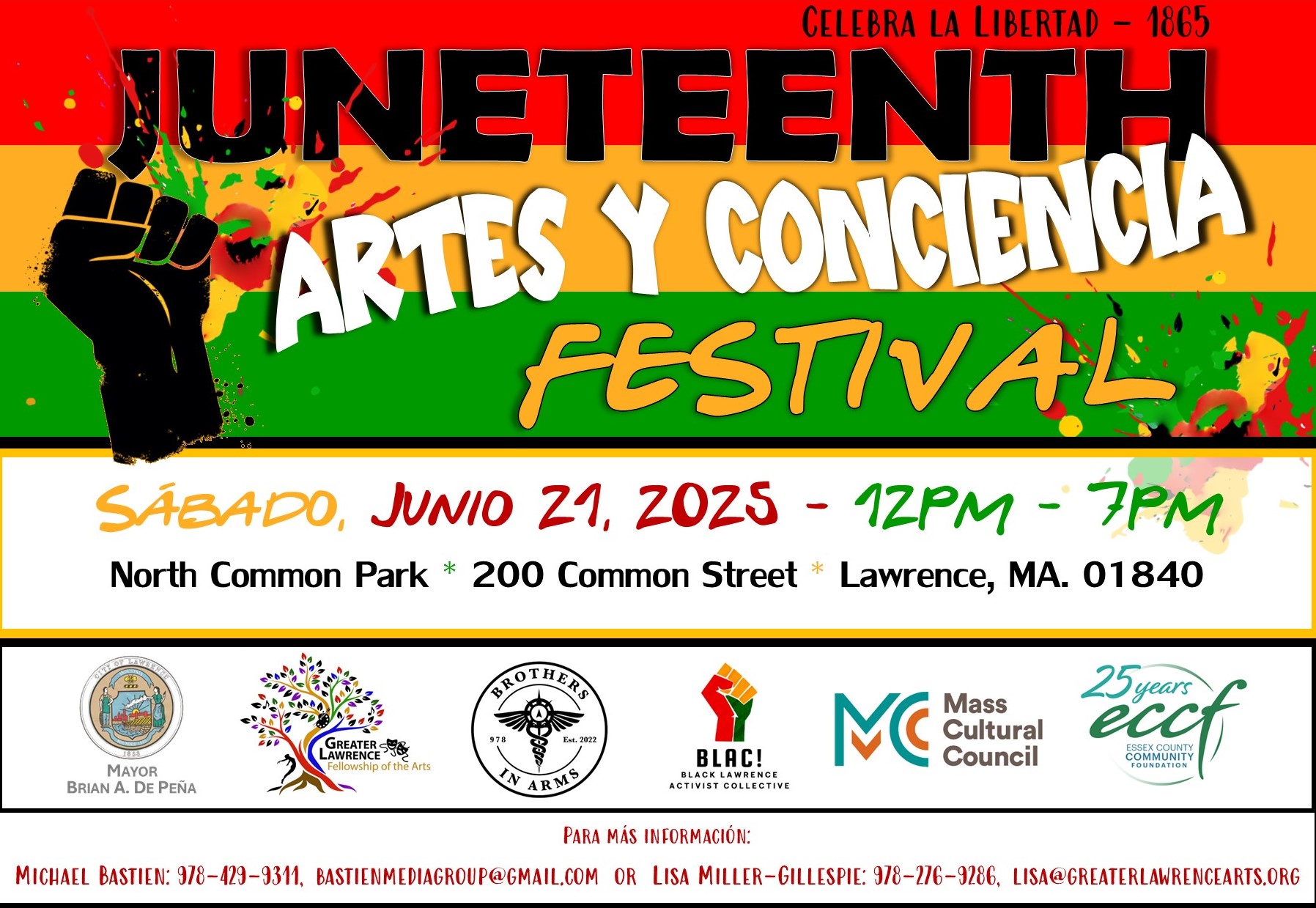 Juneteenth Flyer Spanish