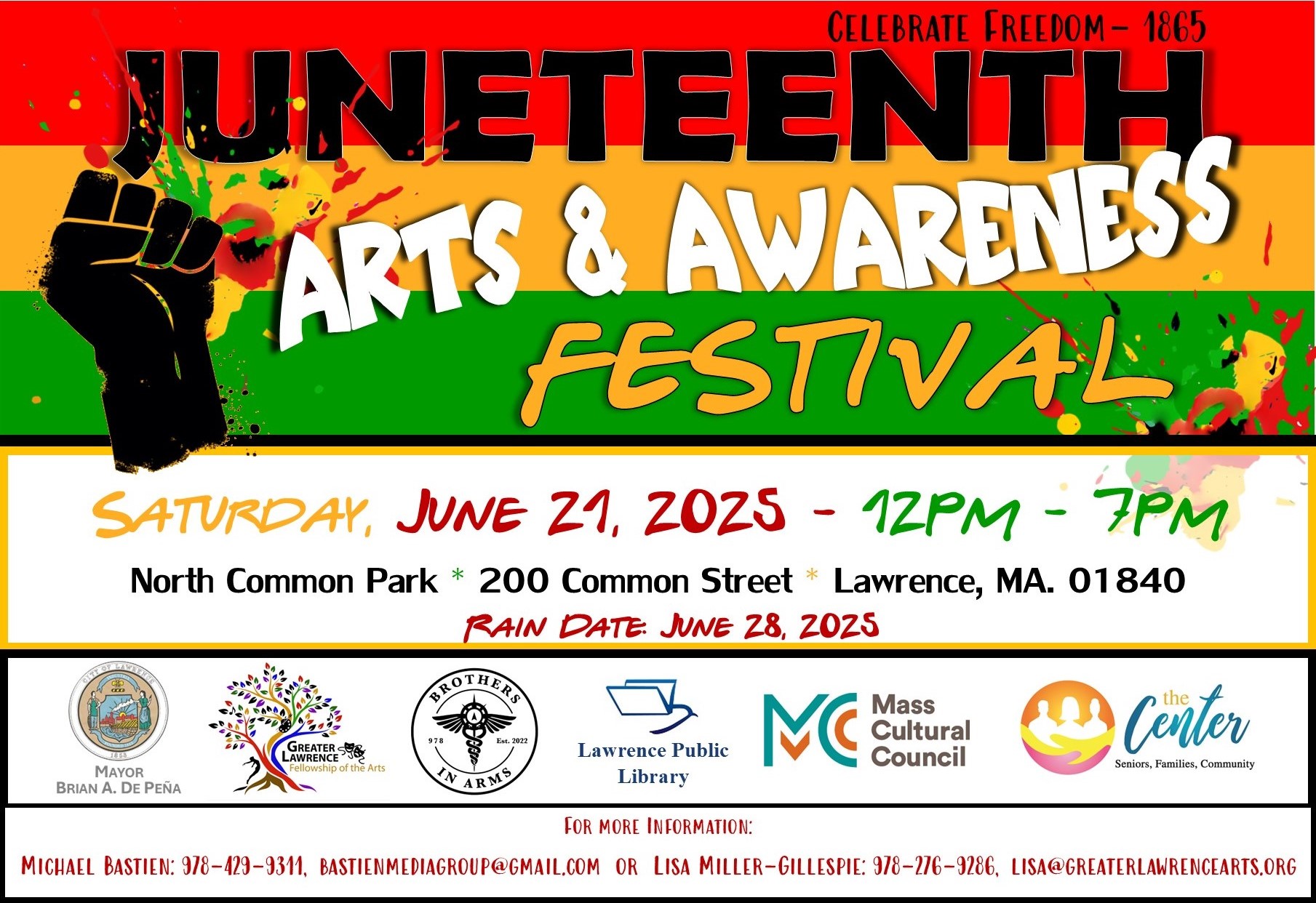 Juneteenth flyer - English 2025