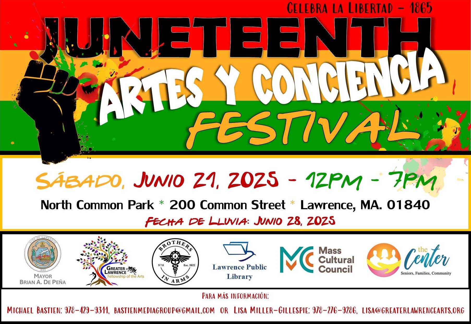 Juneteenth flyer - spanish 2025